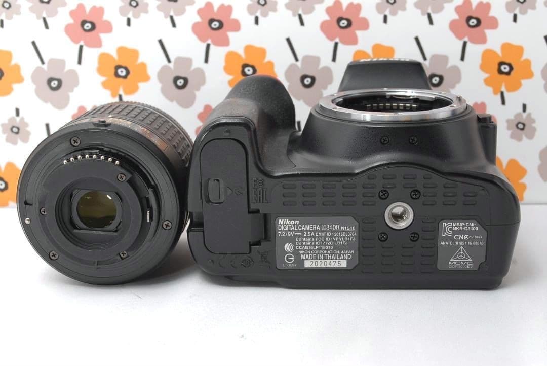❤Nikon D3400❤Bluetoothでシェア出来る！❤付属品充実❤美品❤