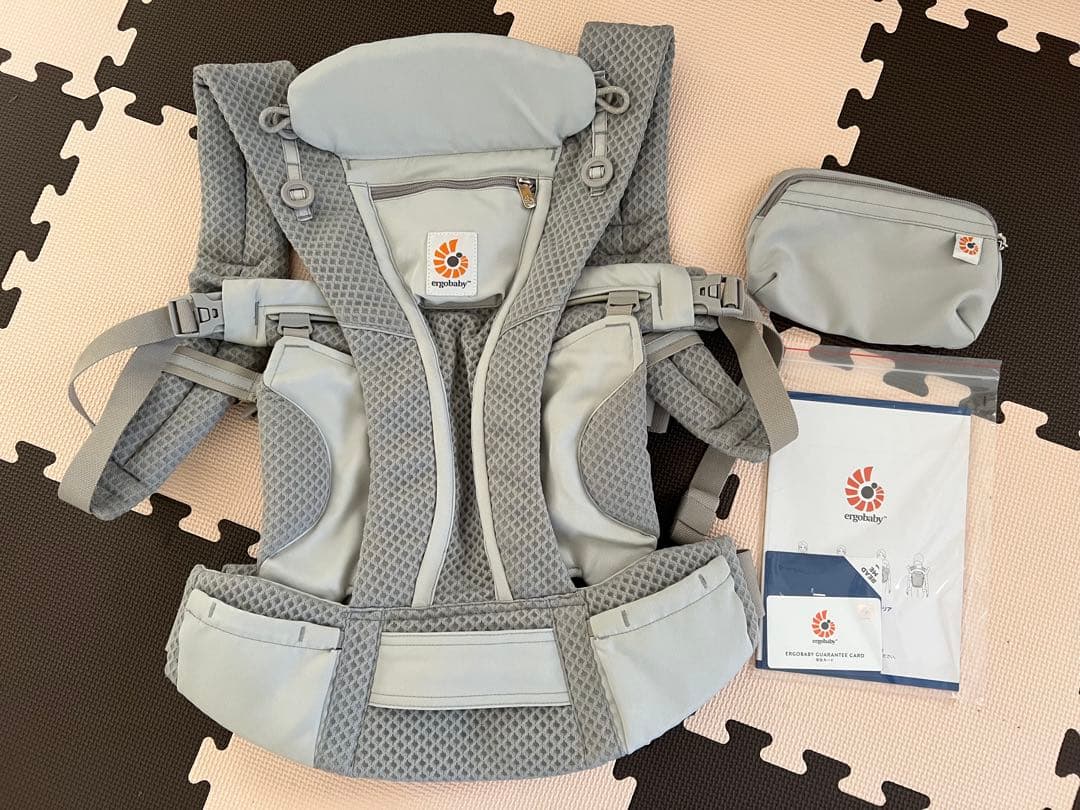 エルゴベビー オムニブリーズ 抱っこ紐 パールグレー