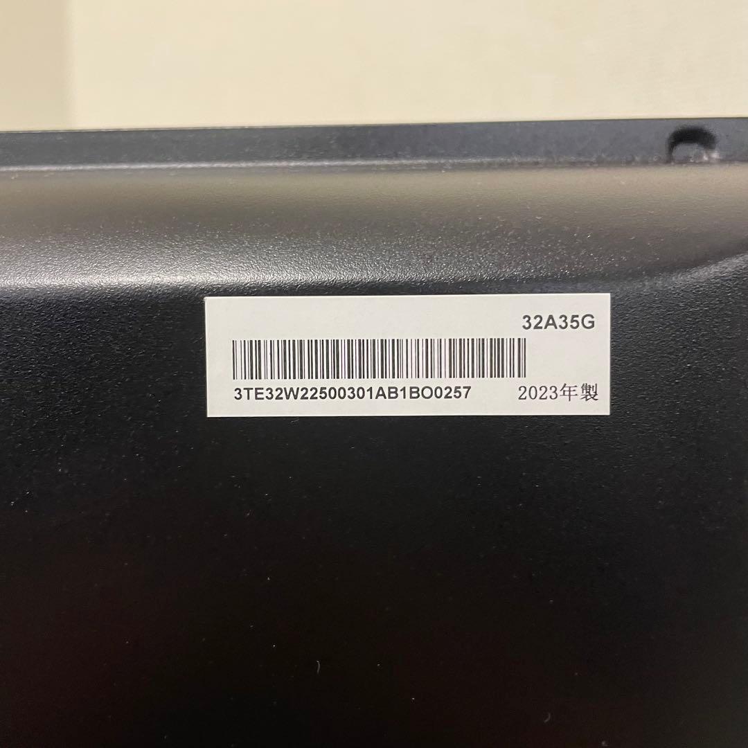 ハイセンス　Hisense 32インチ 液晶テレビ 32A35G 2023年製