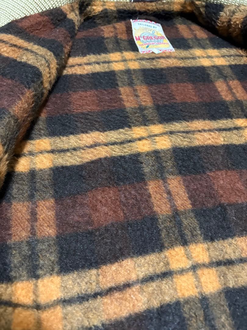 c*w様 1950s後半 50s McGREGOR ウール裏地 スポーツジャケッ