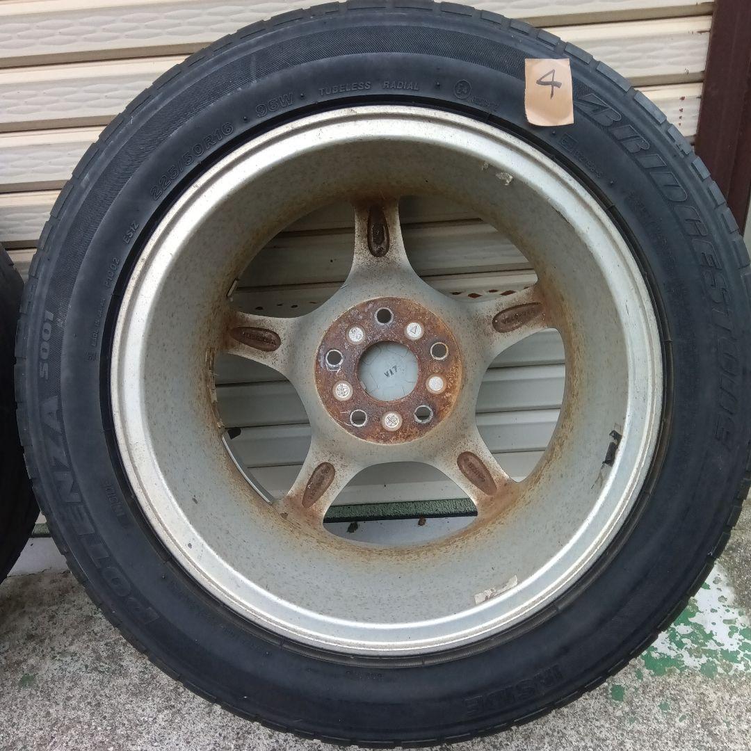 ホンダS2000用の純正ホイールタイヤ4本セット