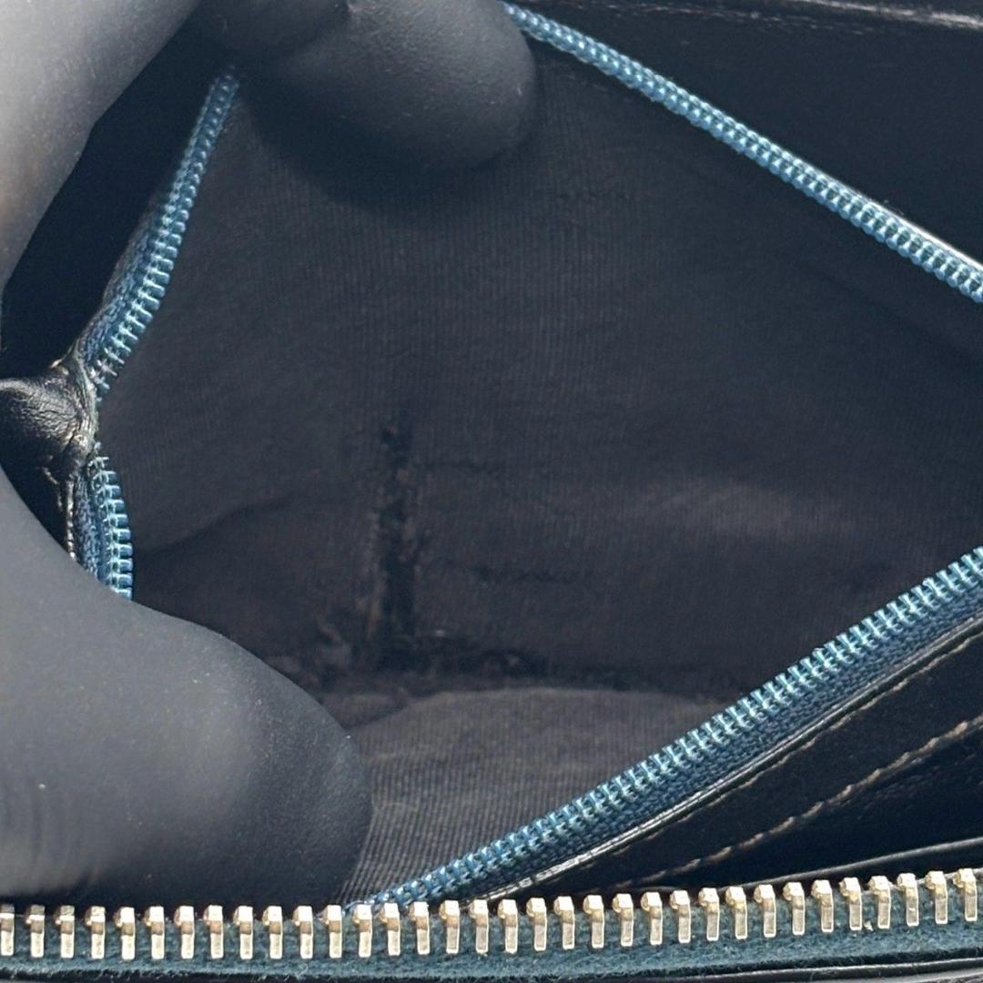 ち*♡様 グッチ　長財布 12カード ラウンドファスナー グッチシマ エンボス