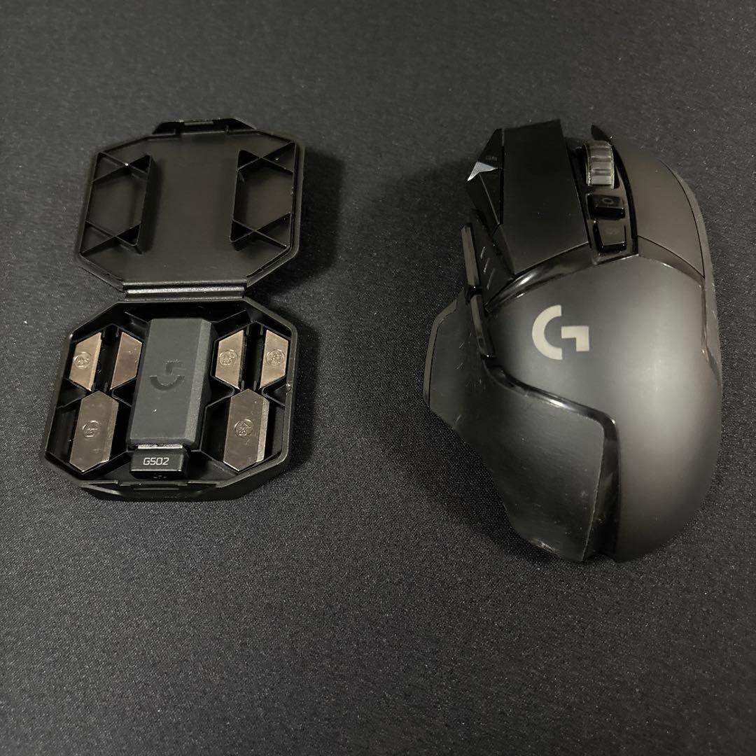 G502 LIGHTSPEEDとPOWERPLAY充電マウスパッドセット