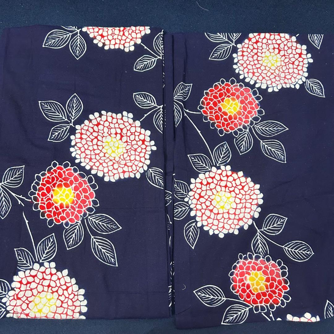 J-10 有松鳴海絞り浴衣5枚 浴衣1枚おまとめ売り材料リメイク木綿アンティーク
