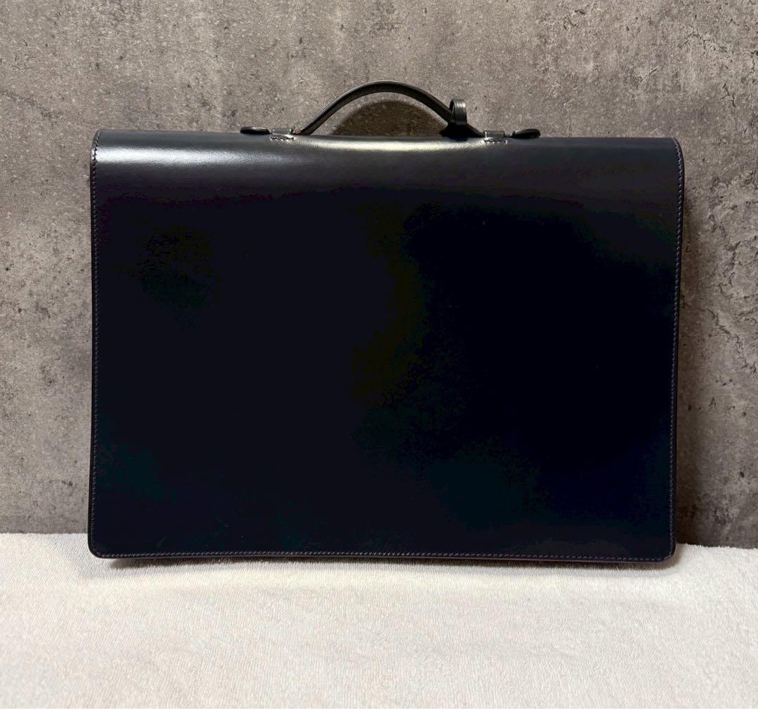 SIMPSON LONDON ブリーフバック ネイビー