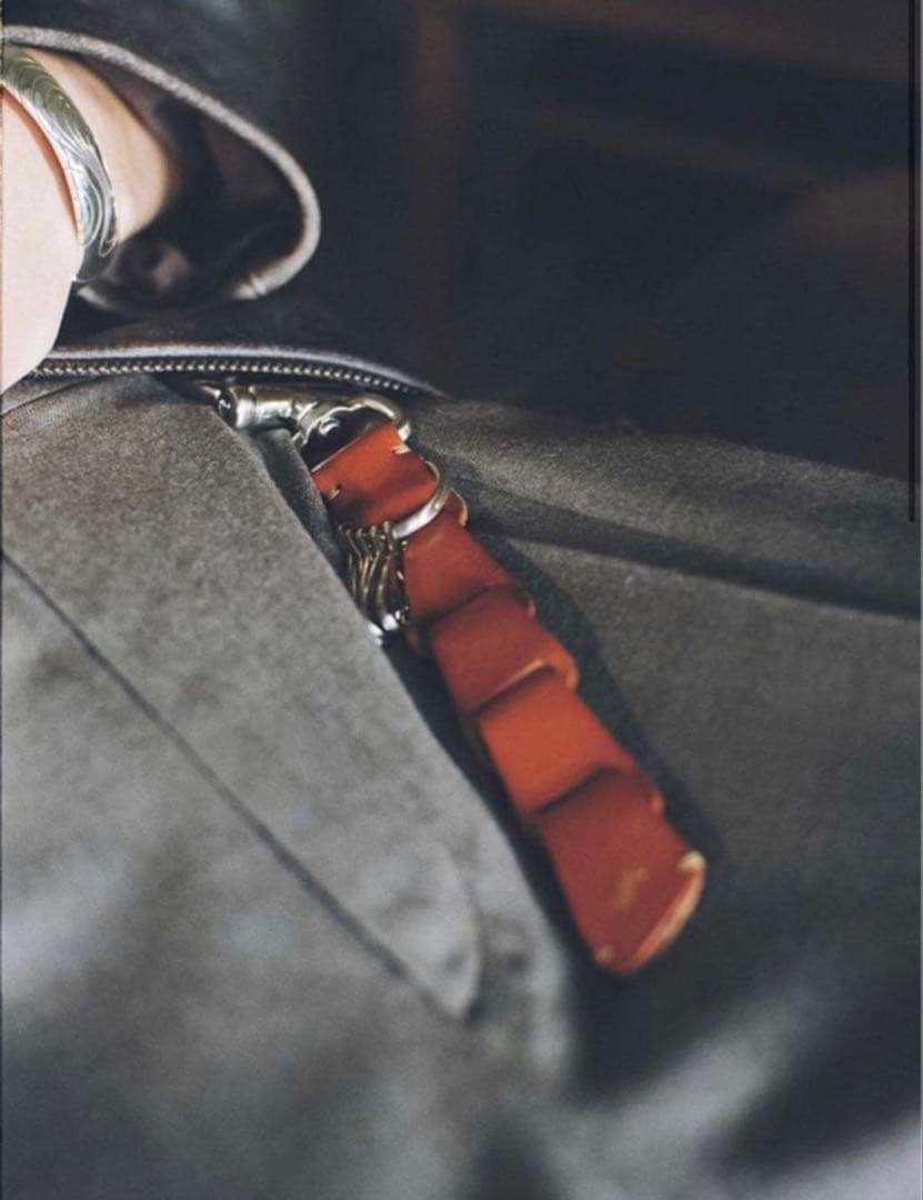 小物 lidnm Llife LEATHER KEY CHAIN wym