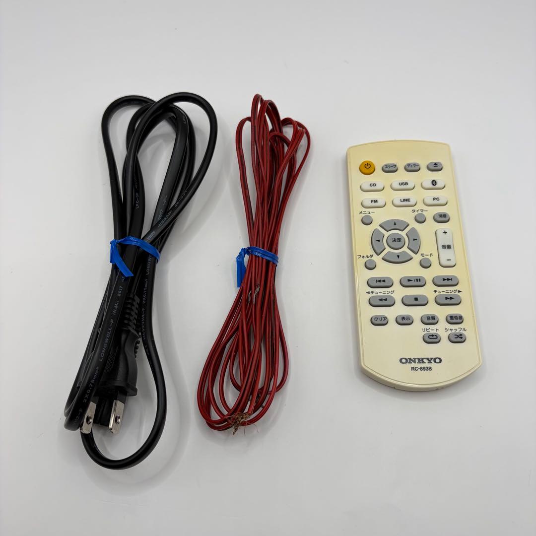 【美品】ONKYO CR-U6 ミニコンポ CDレシーバー リモコン付