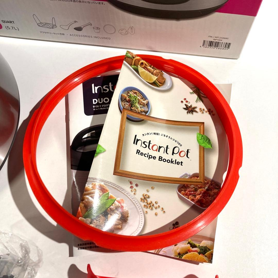 【未使用品】Instant Pot DUO SV 60 電気圧力鍋 6L