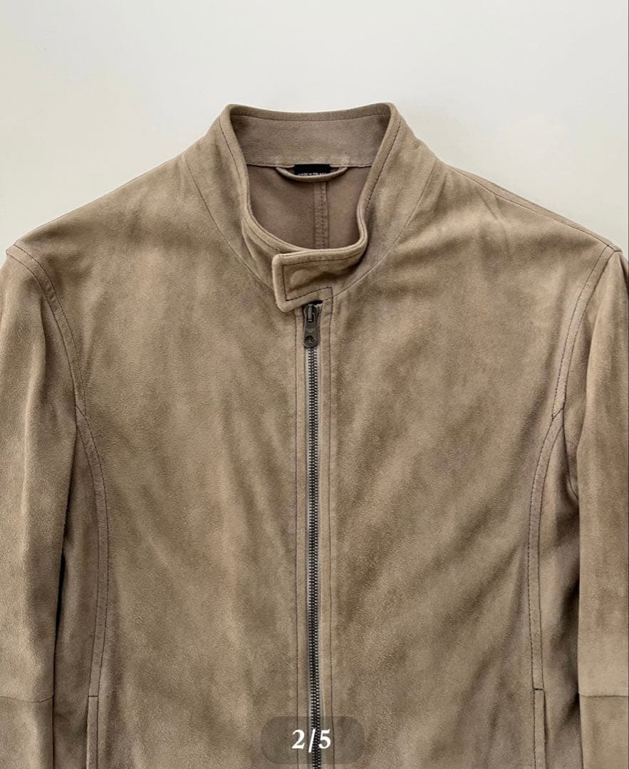 ジャケット・アウター EMPORIO ARMANI SS2004 Suede Biker Jacket