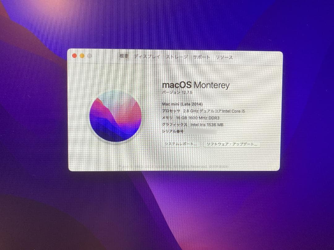 Macデスクトップ Mac mini Late2014 / 1TB FUSION / 16GB