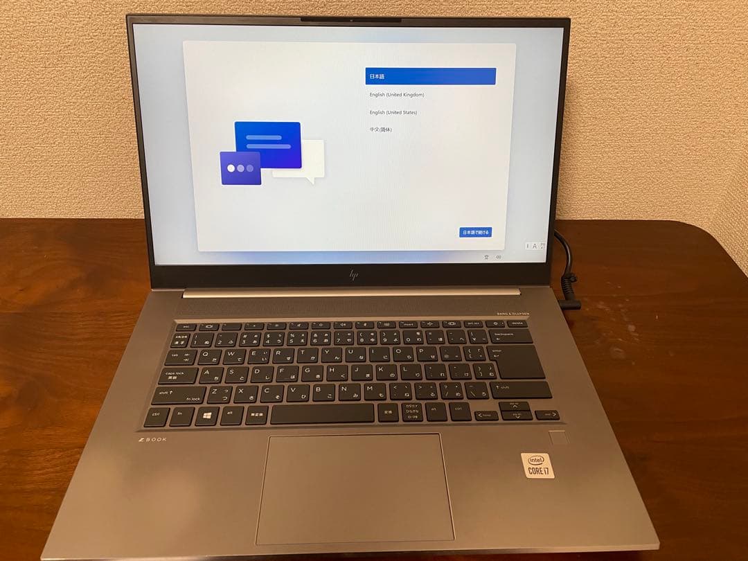 Windowsノート本体 HP ZBook Studio G7 Mobile Workstation