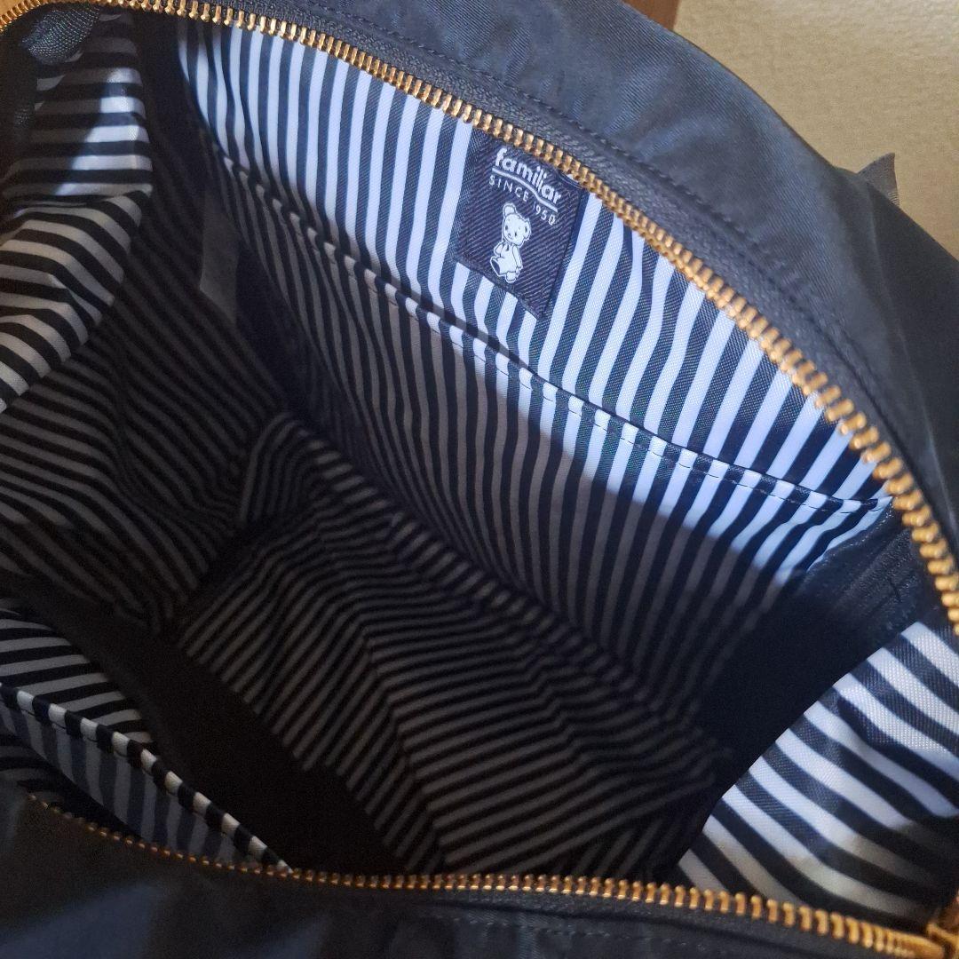 familiar マザーズリュック 廃盤 ネイビー トートバッグ ファミリア