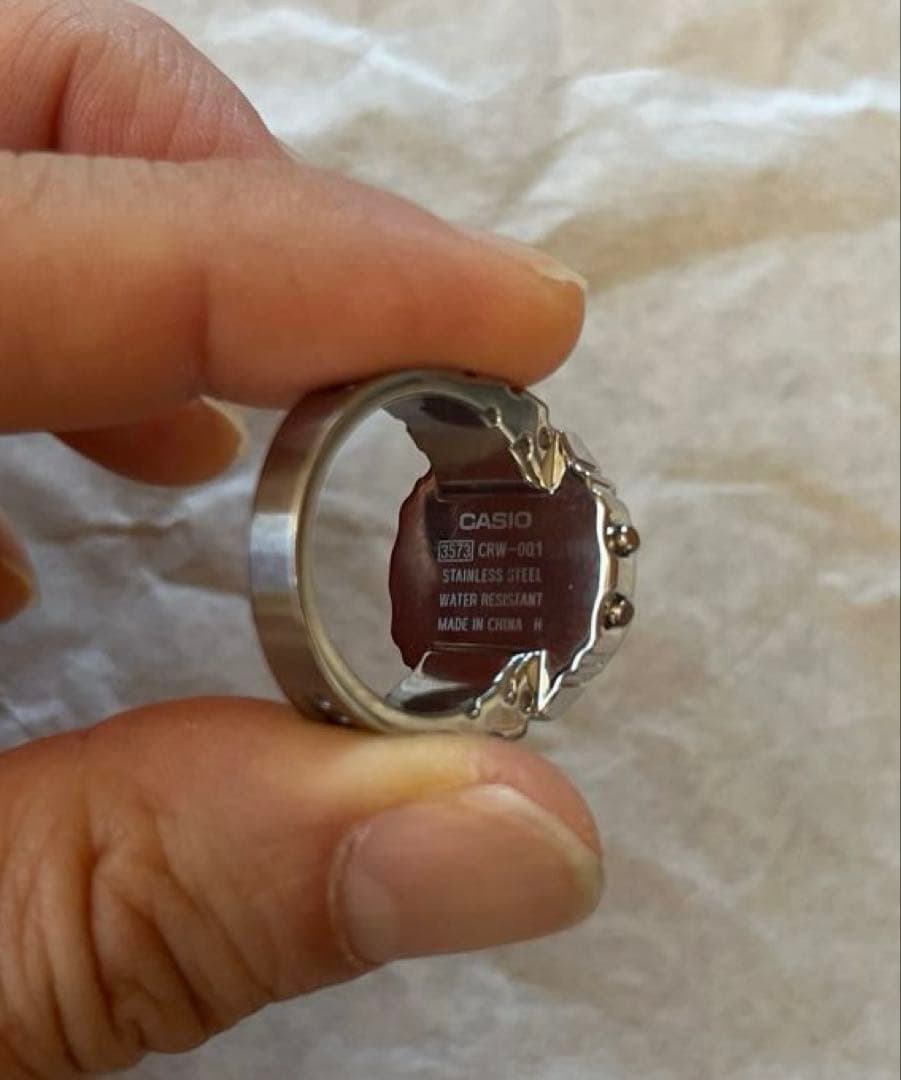 CASIO RING WATCH カシオ CRW-001-1JR G-SHOCK