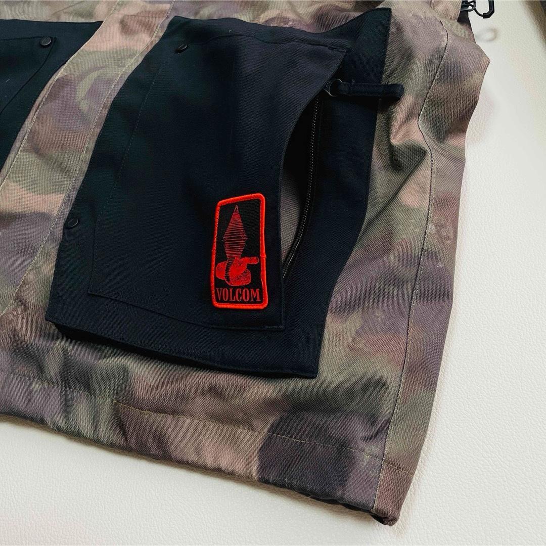 6720 ボルコム　ジャケット　スノボウェア メンズ 迷彩柄　カモフラ