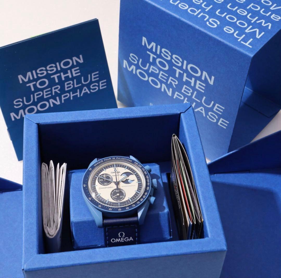 も*い様 ☆限定品☆【オメガ&スウォッチ】スーパーブルームーン