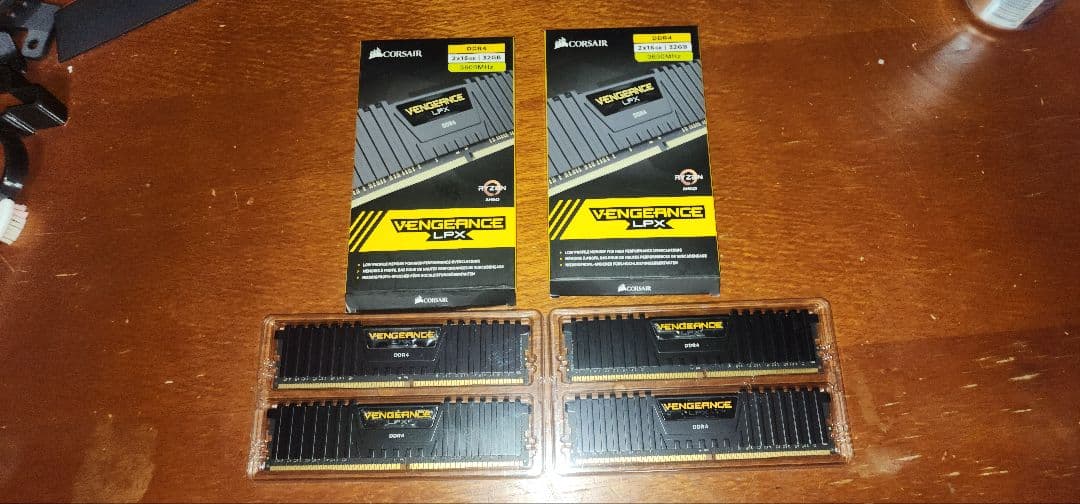 DDR4-PCメモリー　コルセア 全容量32GB 3200MH