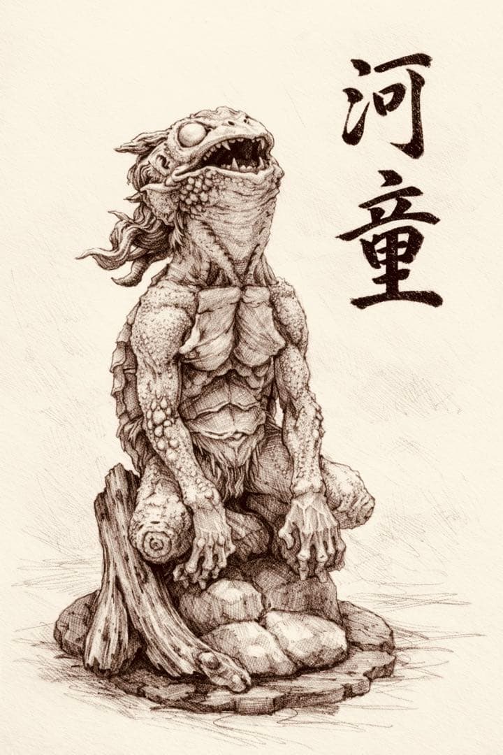 『河童』　レジンキット