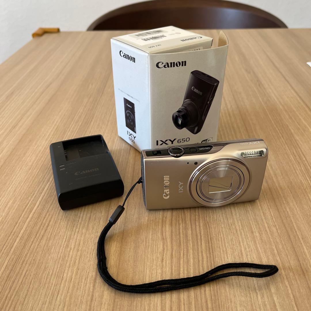 ★Canon IXY 650 コンパクトデジタルカメラ シルバー