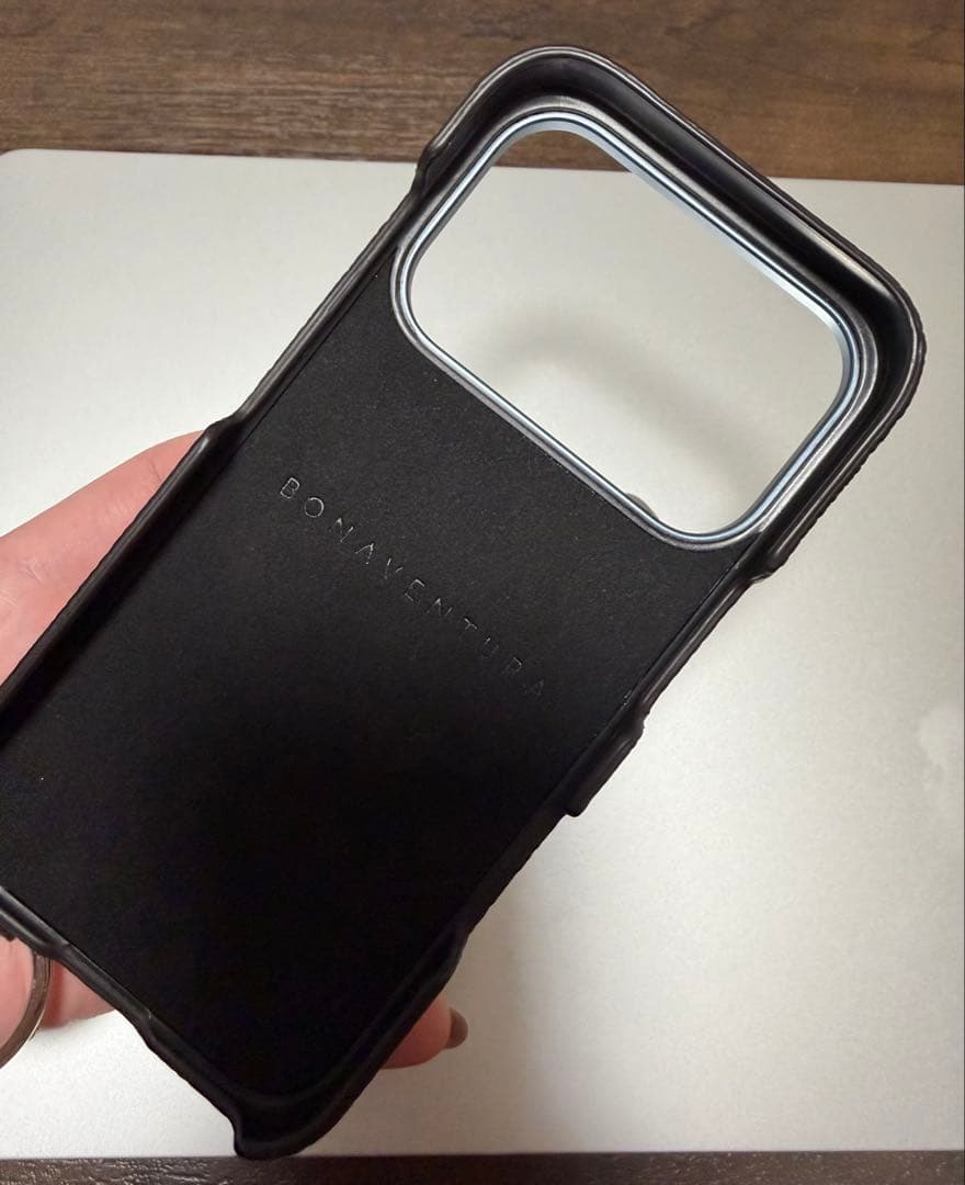 【再値下げ♡】iPhone17pro専用 バックカバーケース シュリンクレザー