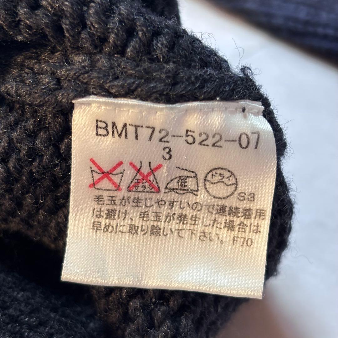 【レア】バーバリーブラックレーベル ローゲージタートルネック イタリア製糸 L