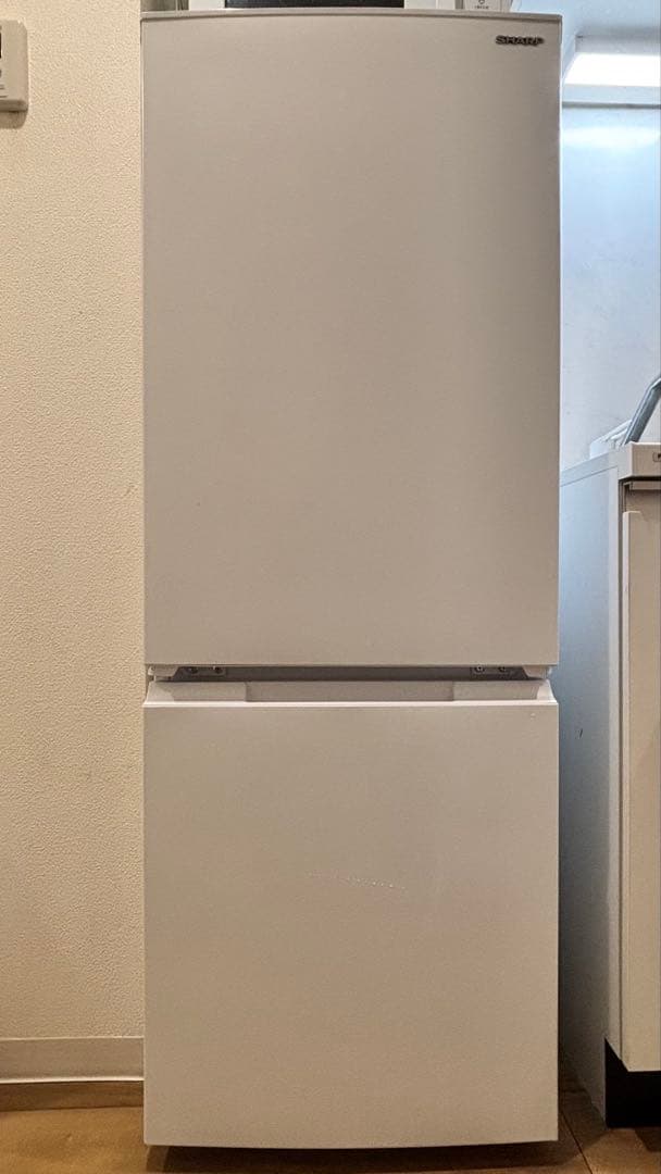 SHARP ノンフロン冷蔵庫 SJ-D18G-W 179L