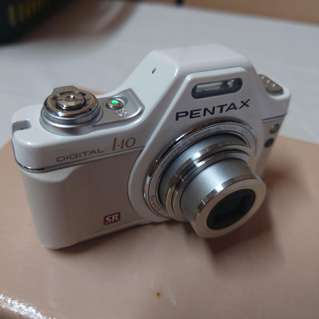PENTAX I-10 ホワイト コンパクトデジタルカメラ