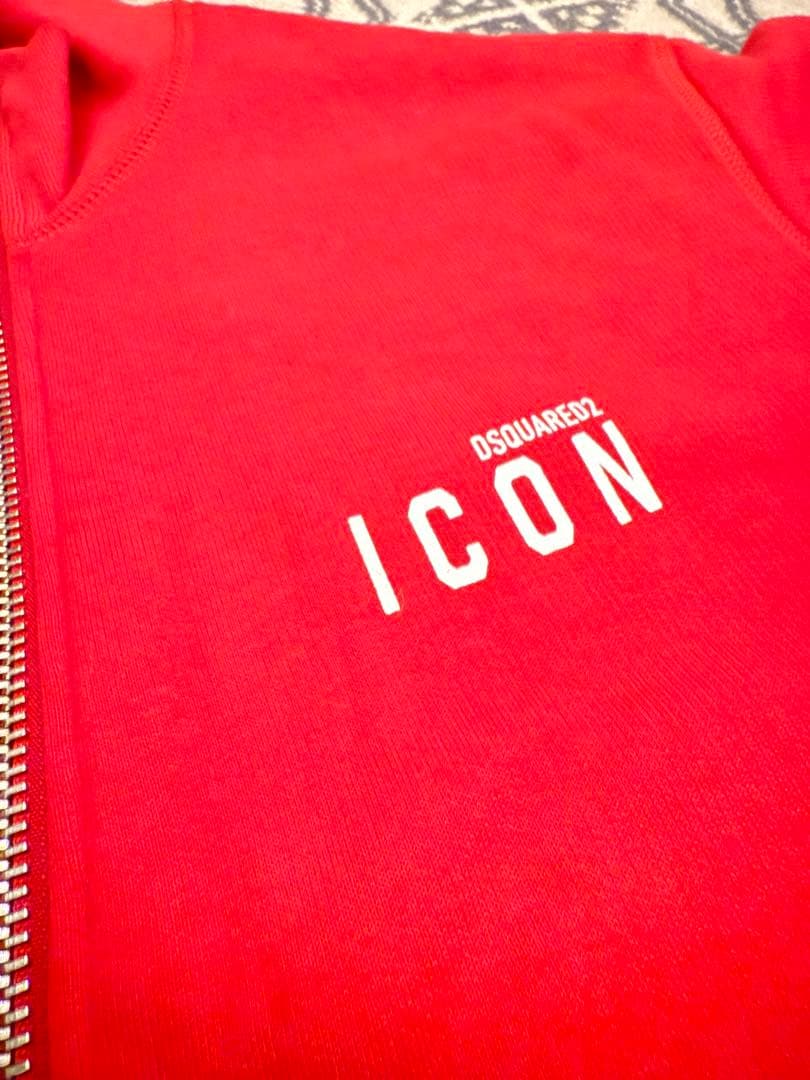 DSQUARED2 ICON スウェットジップジャケット　イタリヤ製