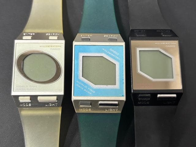 CASIO カシオ FS-00 film watch PELA 3点まとめ