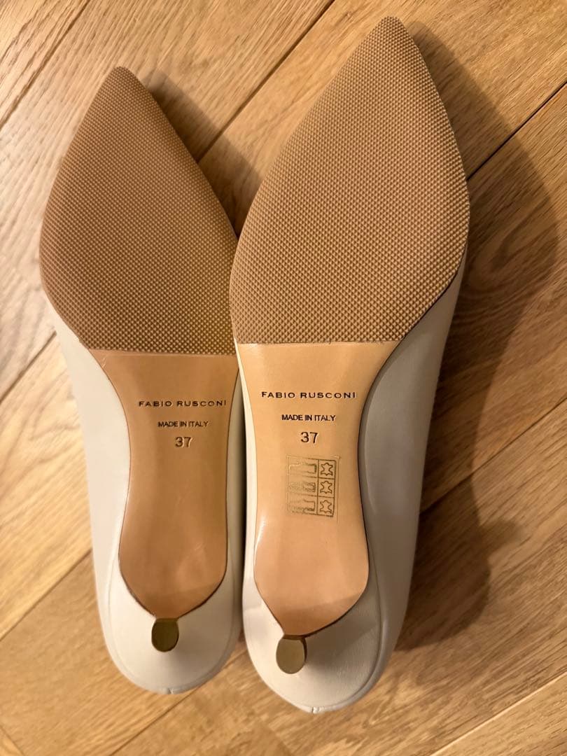 新品 FABIO RUSCONI ファビオルスコーニ ポインテッド　パンプス37