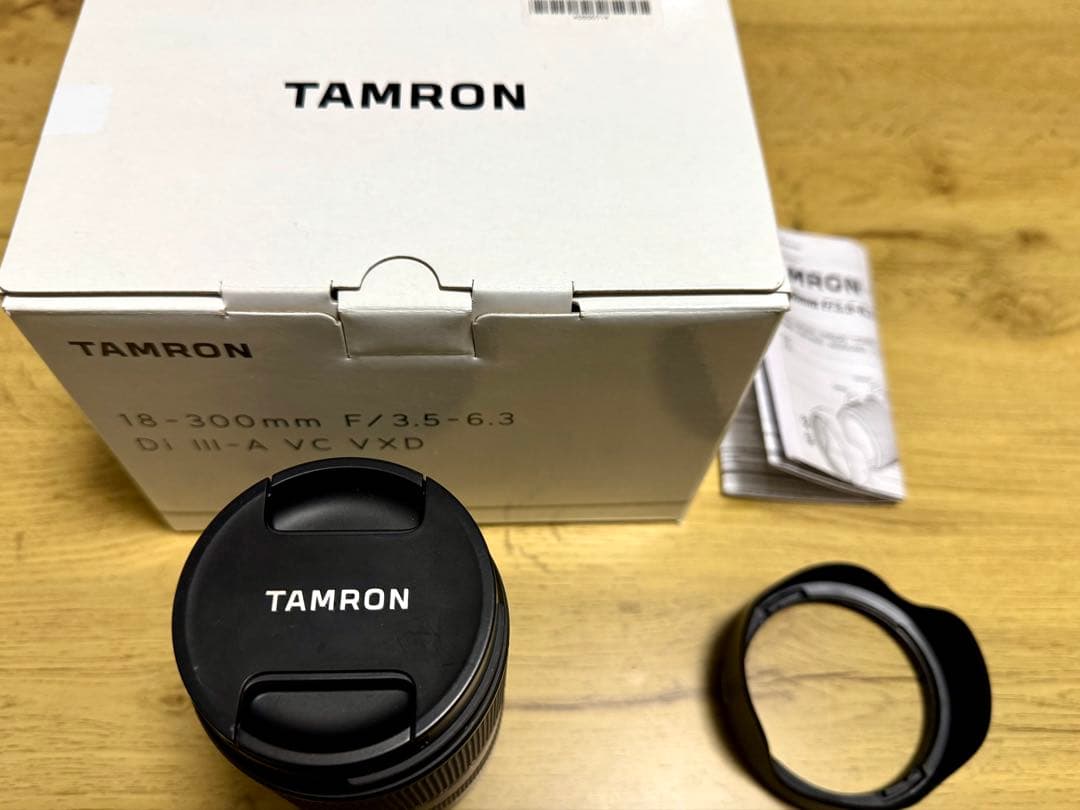 レンズ(ズーム) Tamron 18-300mm F/3.5-6.3 sony