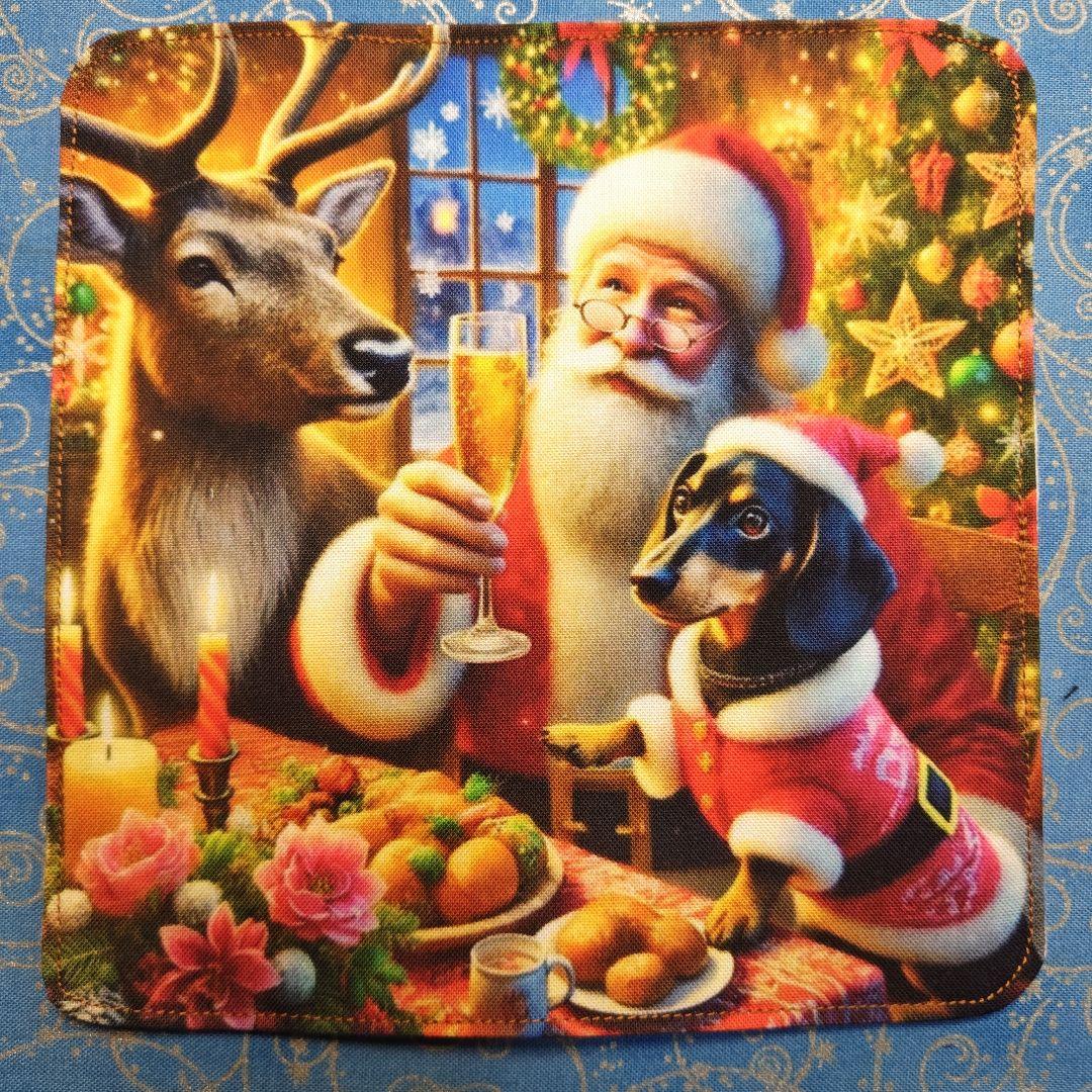 アロママ　ハンカチ　わんこさん柄　26枚