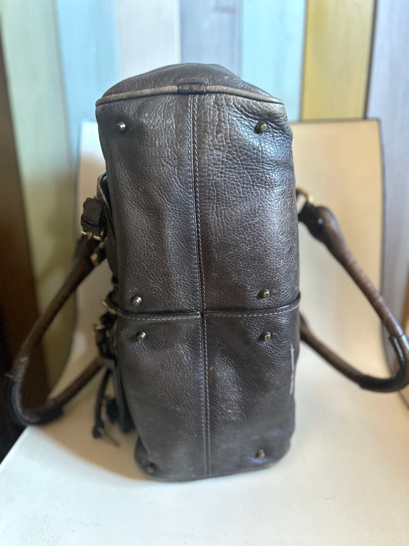 【Chloe】クロエ ボストンバッグ 希少デザイン パディントン カデナ