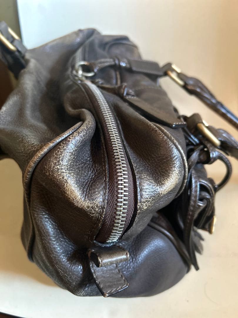 【Chloe】クロエ ボストンバッグ 希少デザイン パディントン カデナ