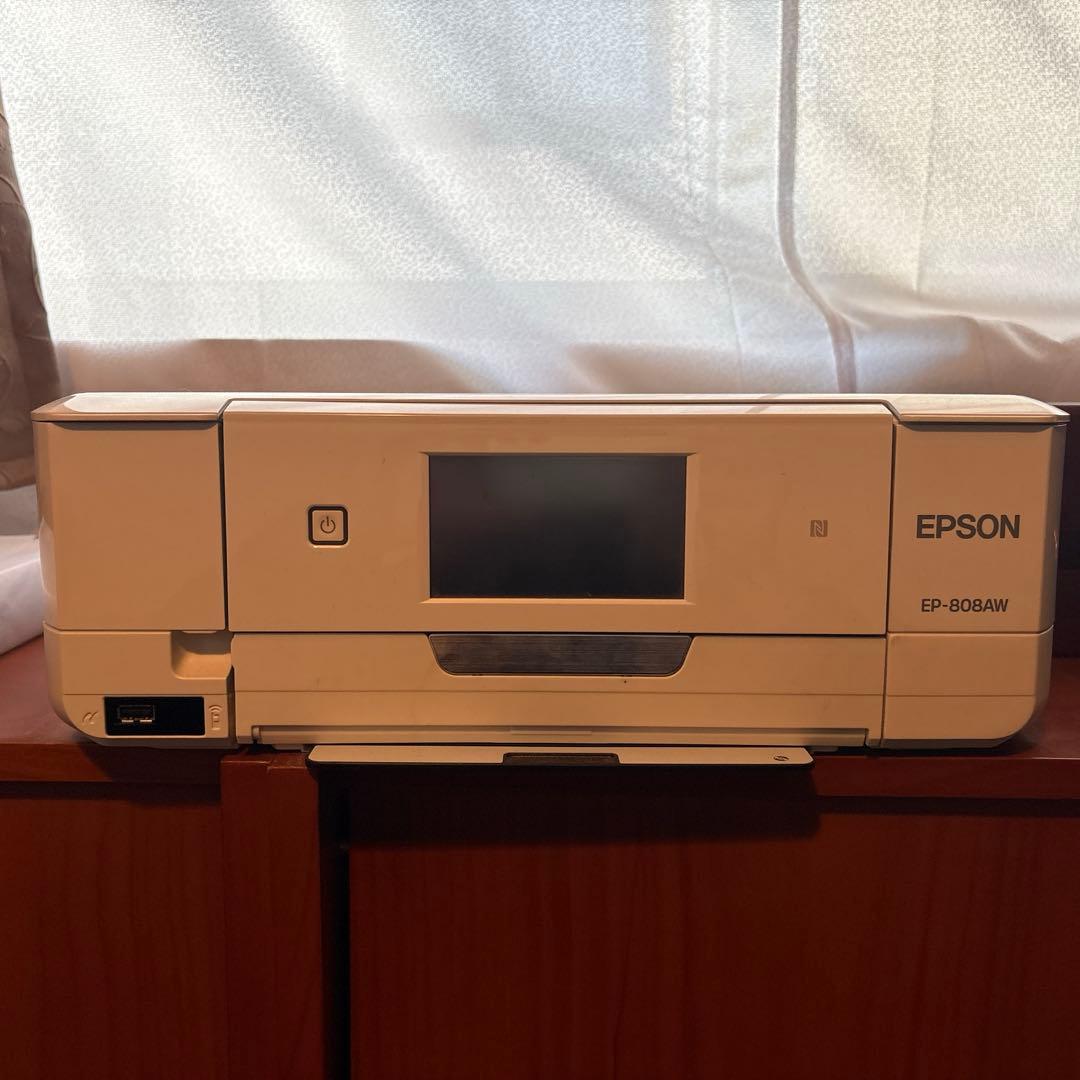 ジャンク　EPSON EP-808AW インクジェットプリンター