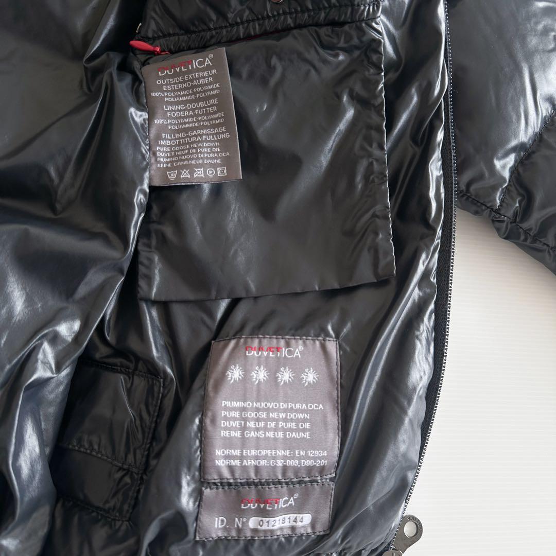 DUVETICA デュベティカ / ダウン ショート コート 38 黒 フード