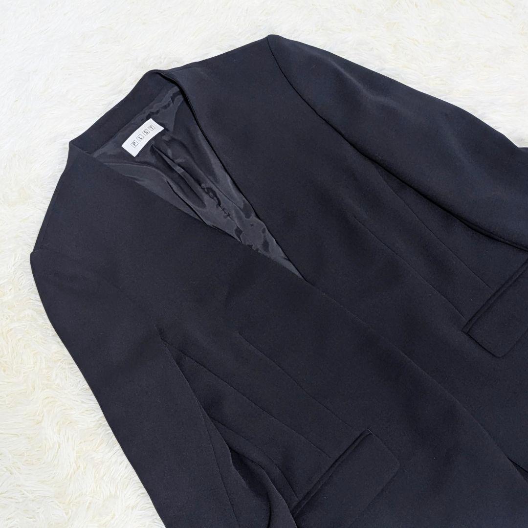 skal✨プラステ　カラーレスパンツスーツ　ノーカラー　セットアップ