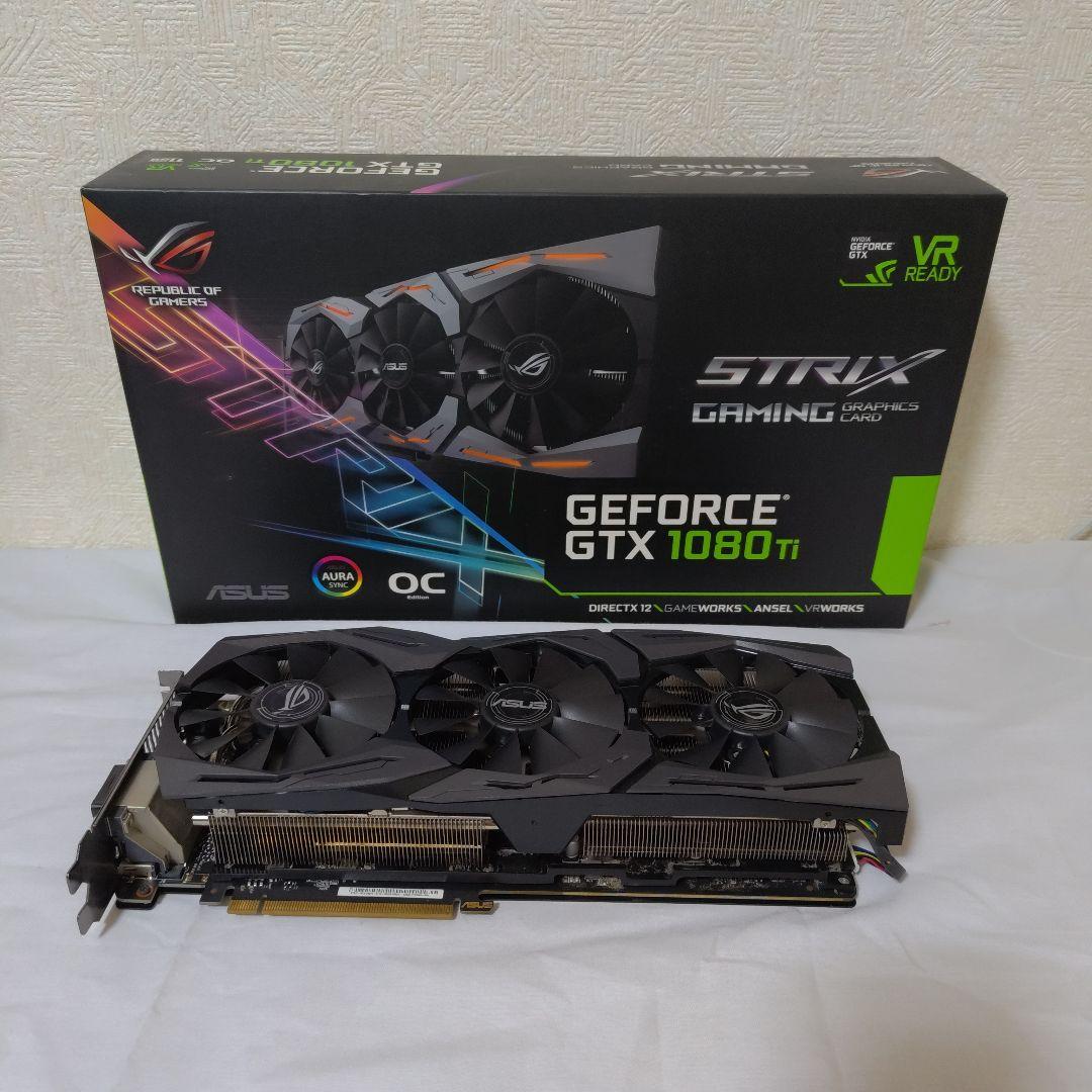 グラフィックボード・グラボ・ビデオカード ASUS GeForce GTX 1080 Ti OC