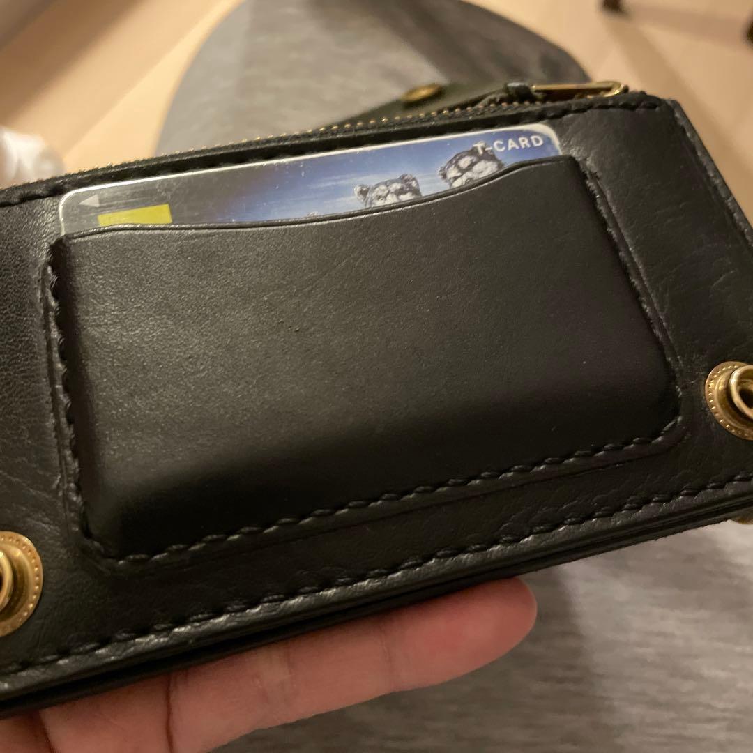 ミドルトラッカーウォレット　ウォレットチェーン付き