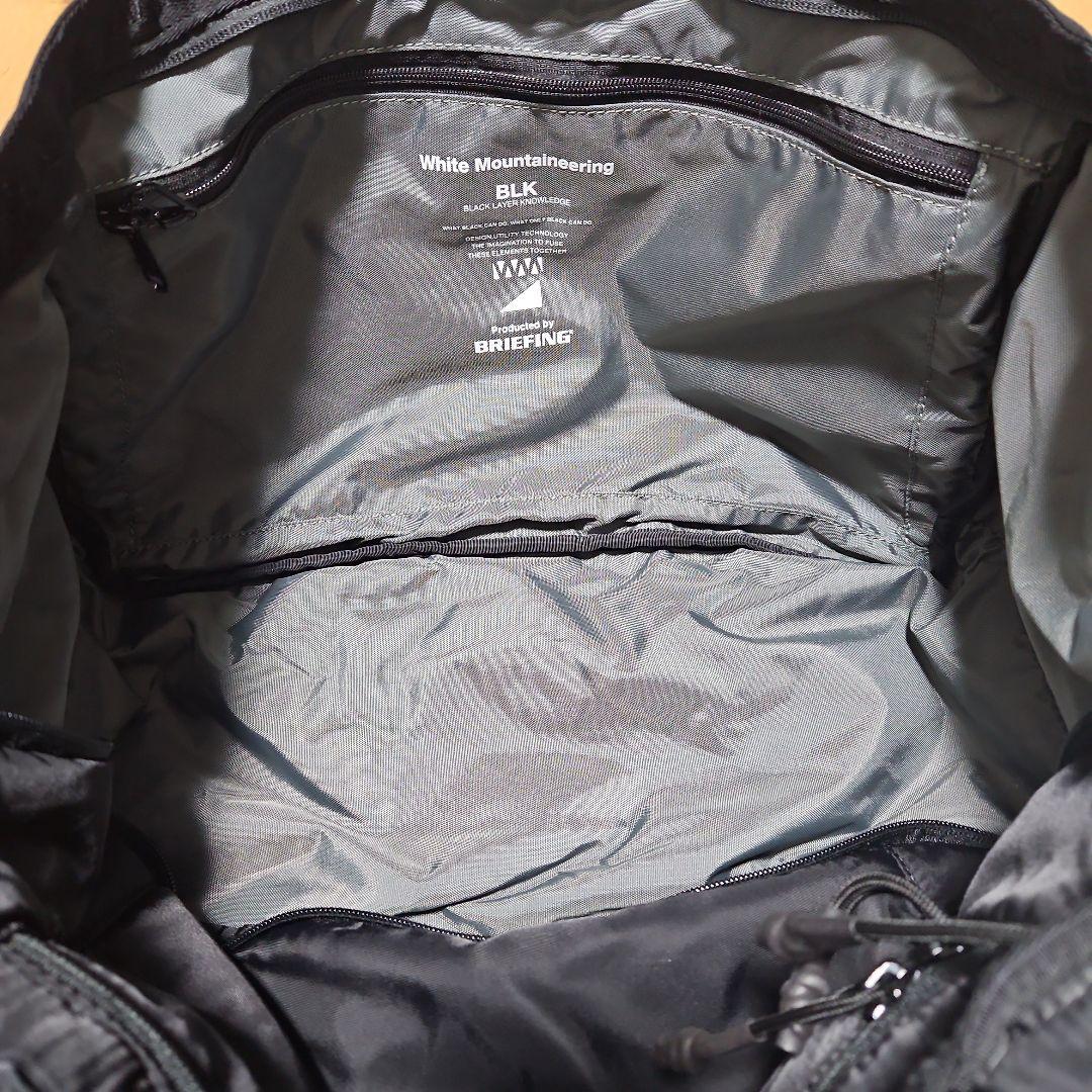 BLK White Mountaineering x BRIEFING トート