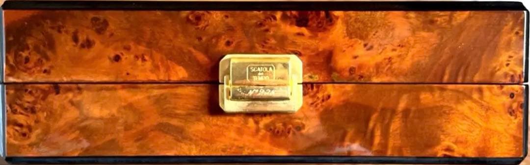 早い者勝ち【美品•限定品】SCATOLAイタリア製　 ウォッチケースNo入り