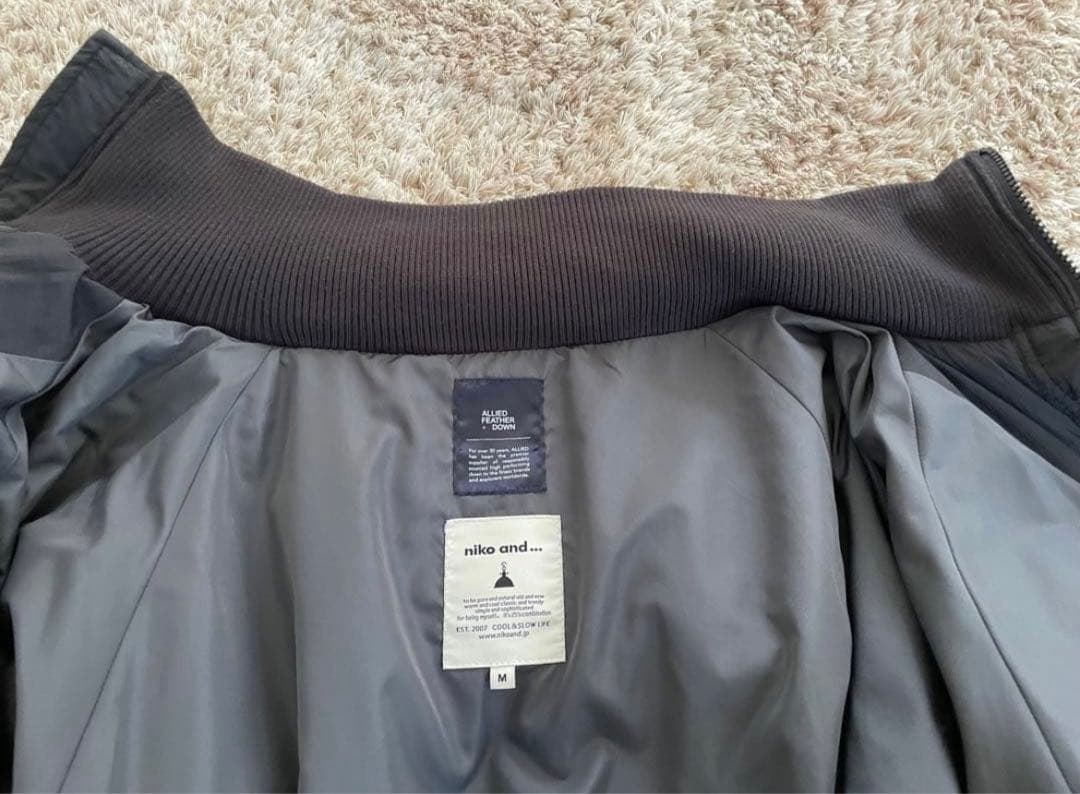 アライドNEWモンスターブルゾン　ブラック　ニコアンド