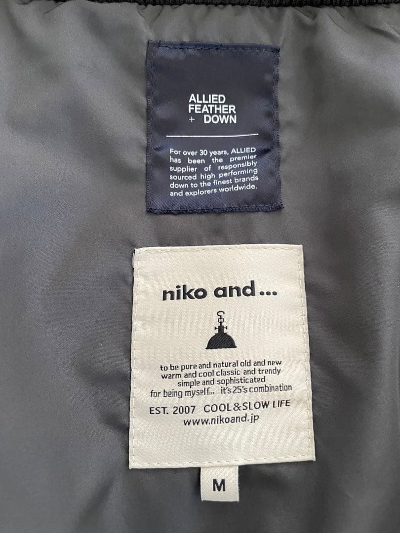 アライドNEWモンスターブルゾン　ブラック　ニコアンド