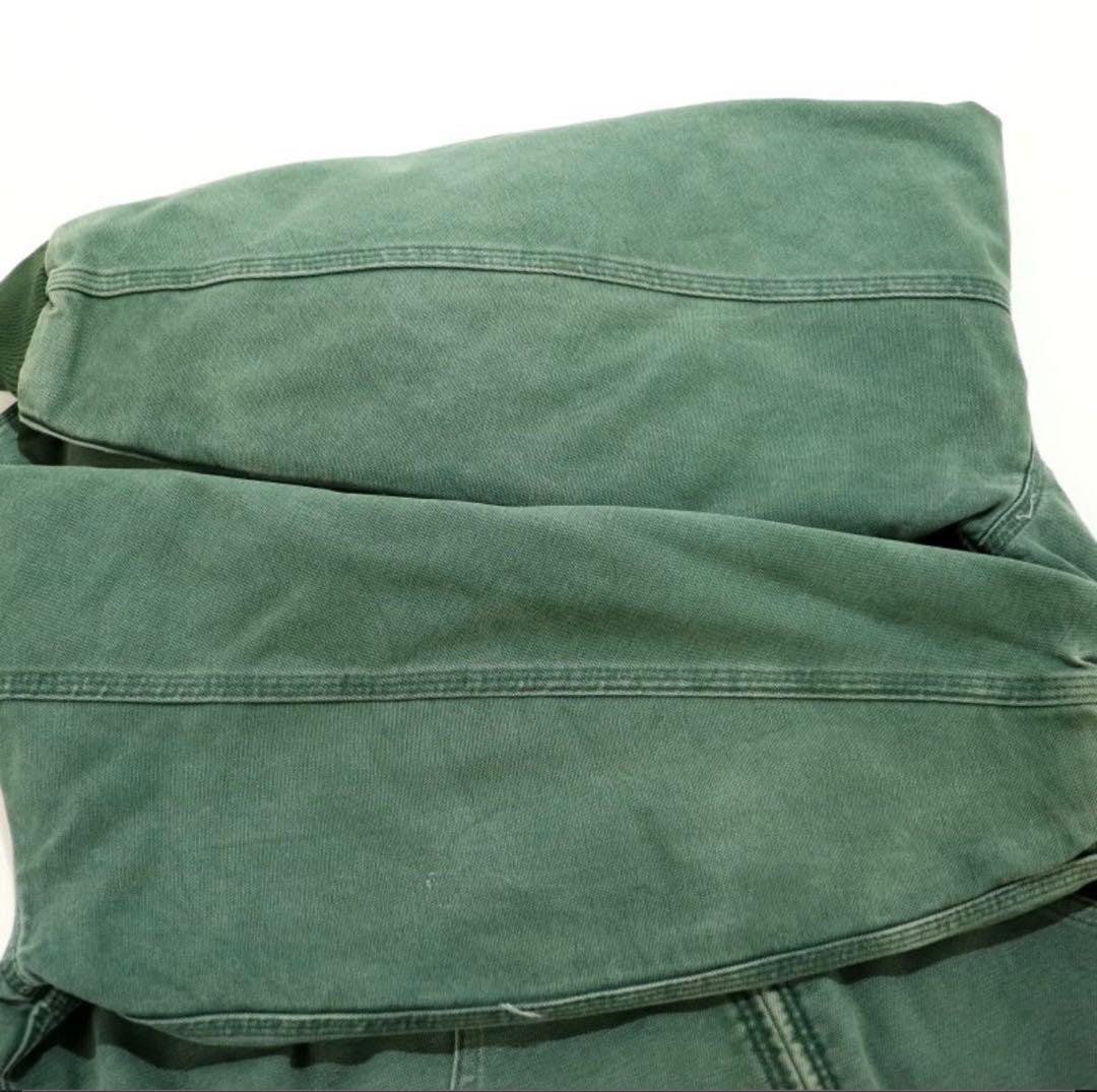 90sカーハート　アクティブジャケット　デトロイト　モスグリーン　ジョニーデップ