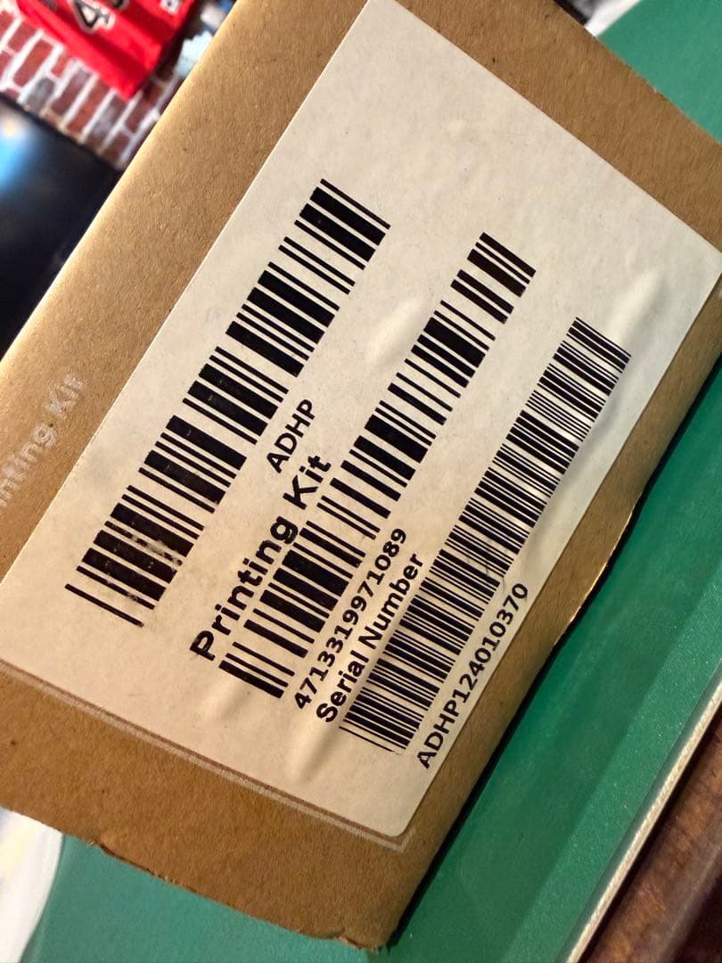FLUX Ador 純正プリントヘッド＋インクカートリッジ4色セット 新品未使用