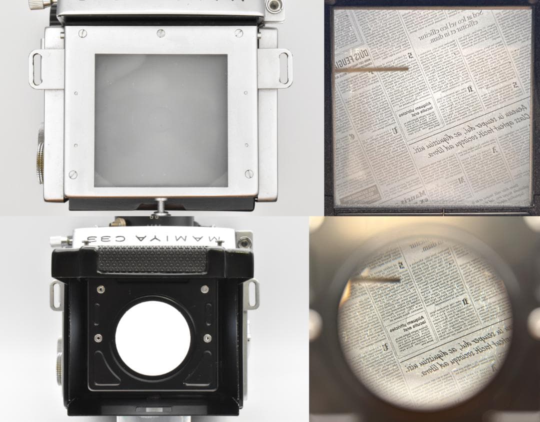 MAMIYA C33 PROFESSIONAL 80mm 2.8 ブルードット