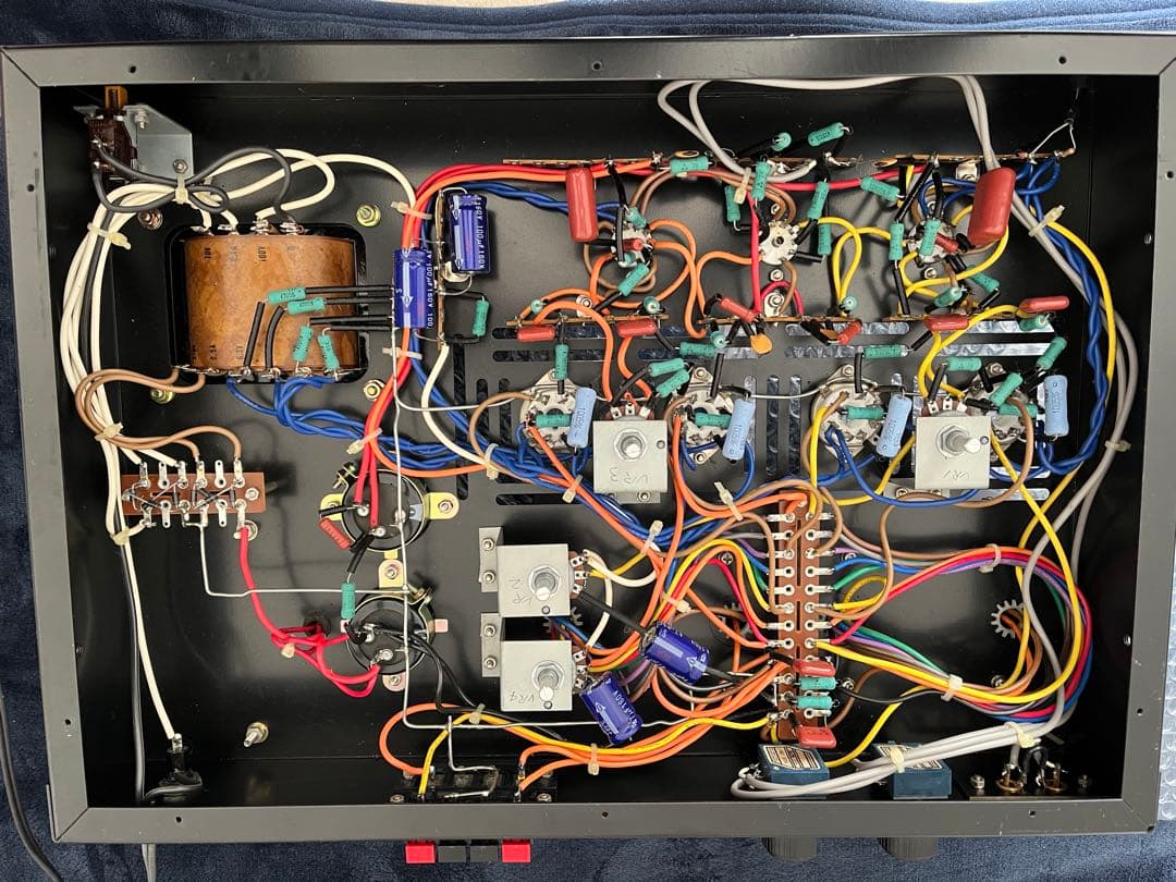 真空管ステレオパワーアンプTU-892 （ジャンク）
