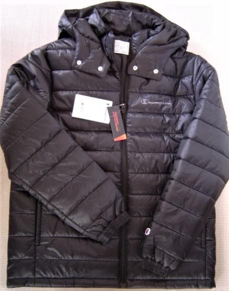 セール27% チャンピオンナイロン 中綿 保温フード ジャケトトフード取り外し