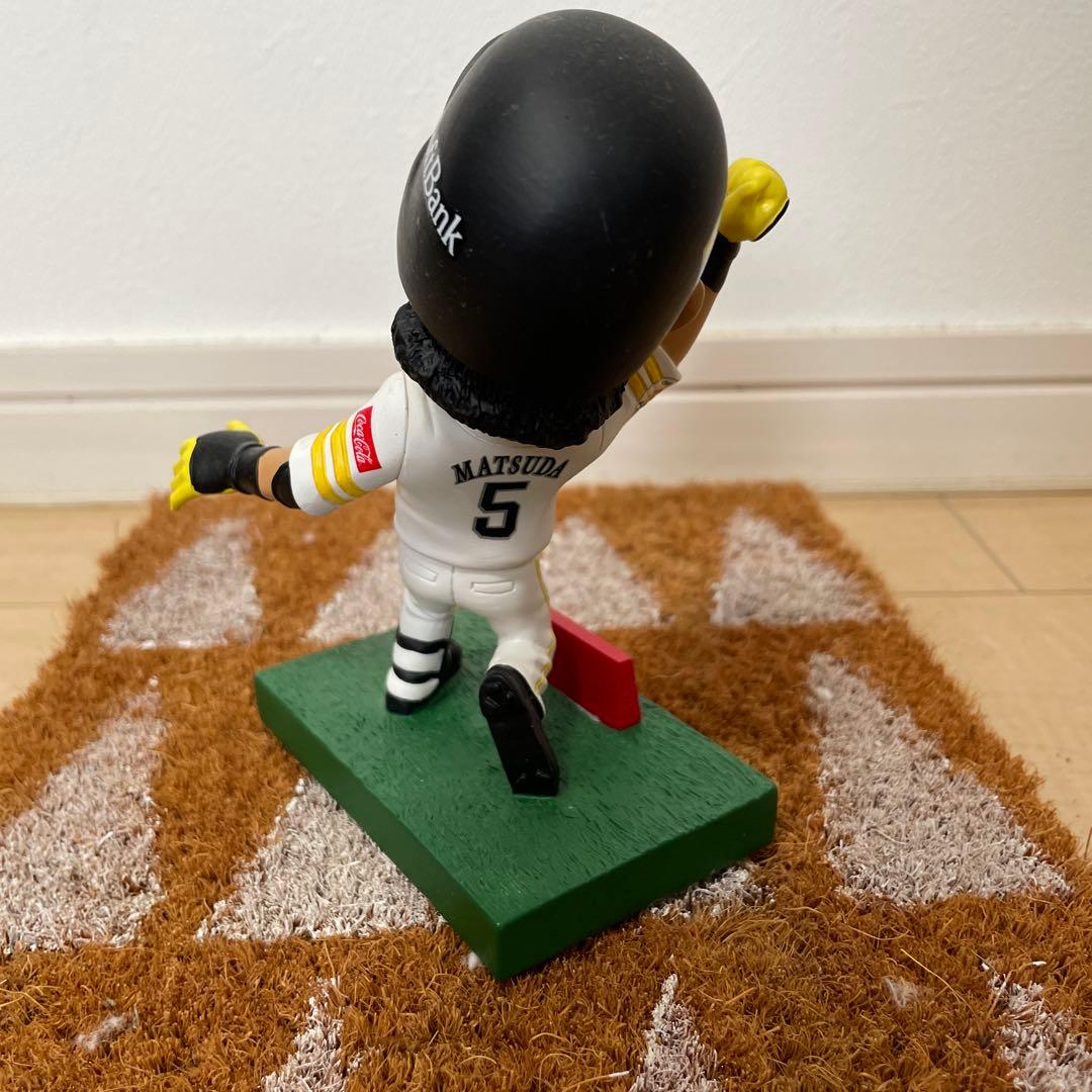 松田宣浩　実使用スパイク　サインボール　ボブルヘッド　3点セット　ソフトバンク