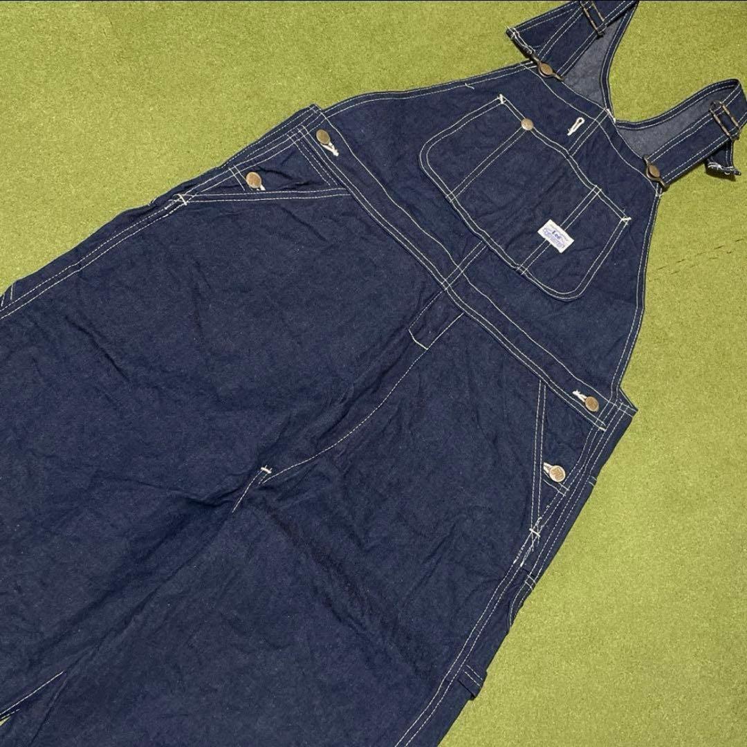 ほぼ新品★leeハウスタグオーバーオール★アーカイブス★40s復刻★濃紺☆日本製