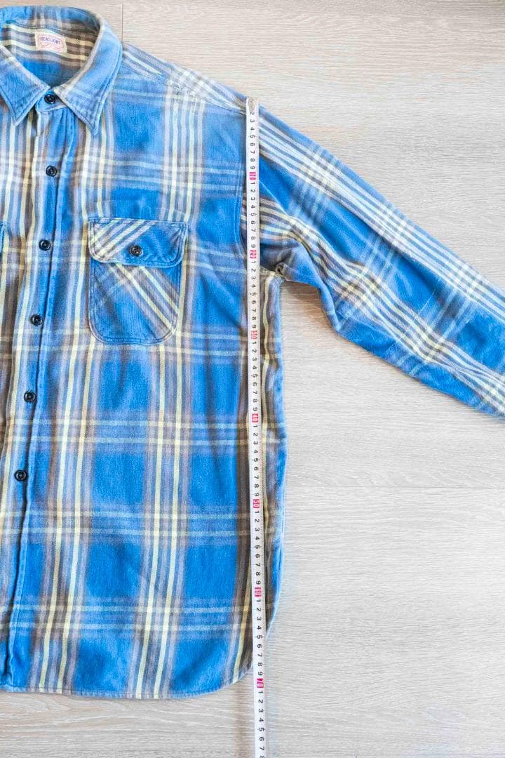 ヴィンテージ HEADLIGHT ネルシャツ